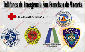 Teléfonos de Emergencia San Francisco de Macorís